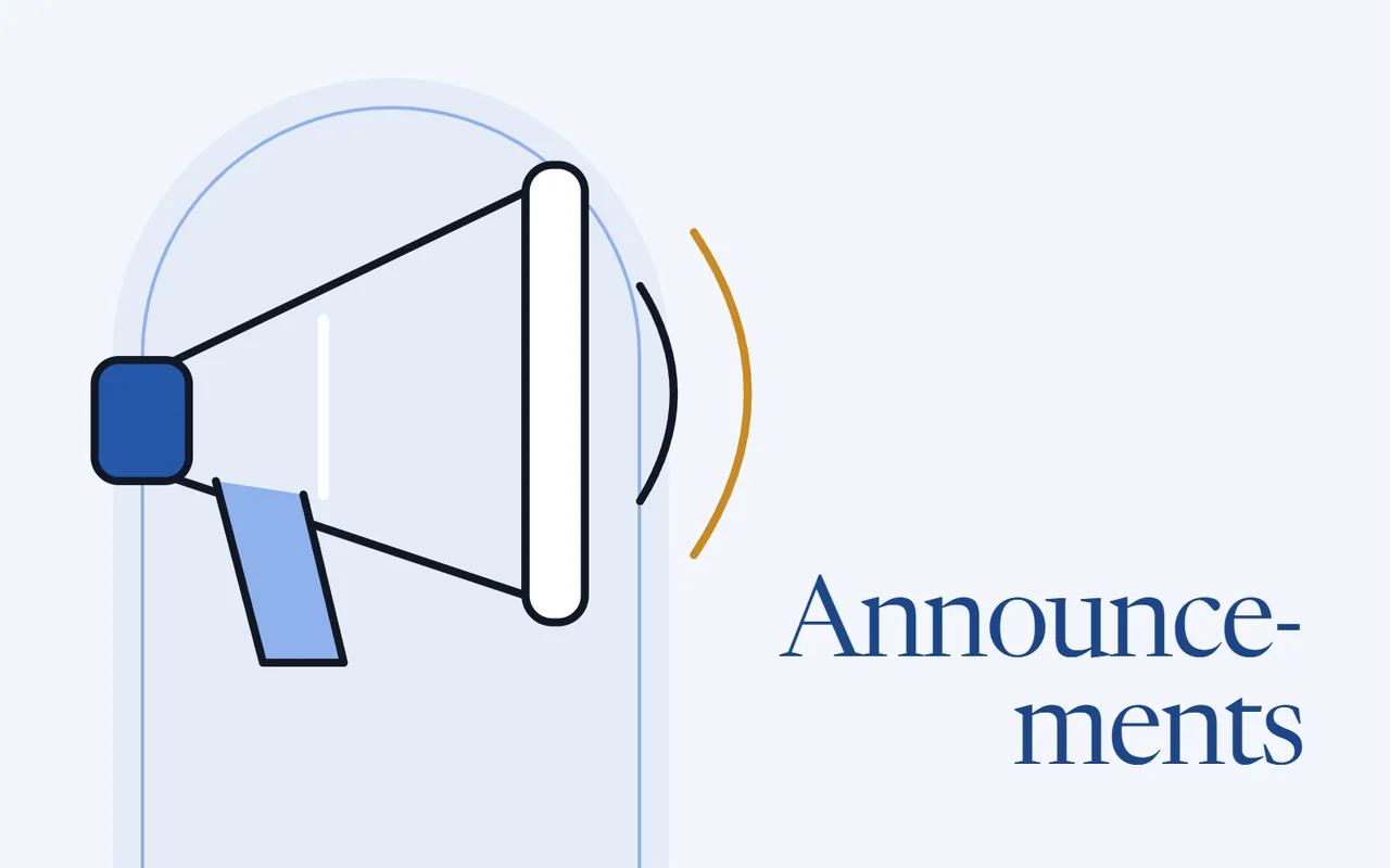 A megaphone with sound lines