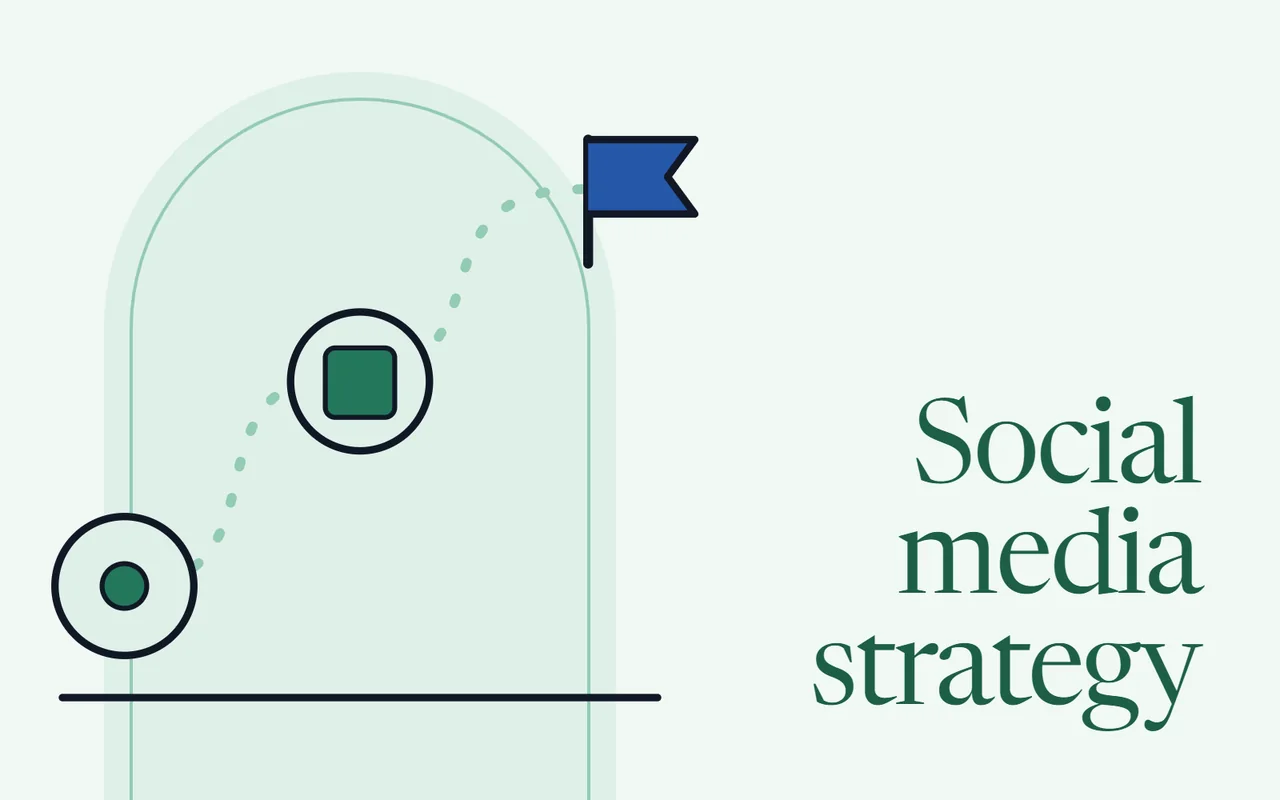 A dotted path from a starting circle to a flag