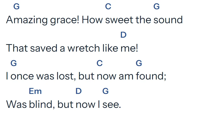 Chord Charts app preview